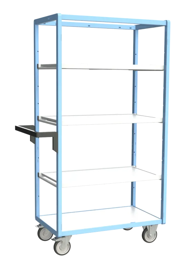 Fimm Servante 3 étageres plateau bois 250 kg