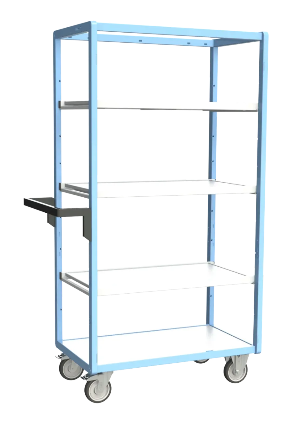 Fimm Servante 3 étageres plateau bois 250 kg