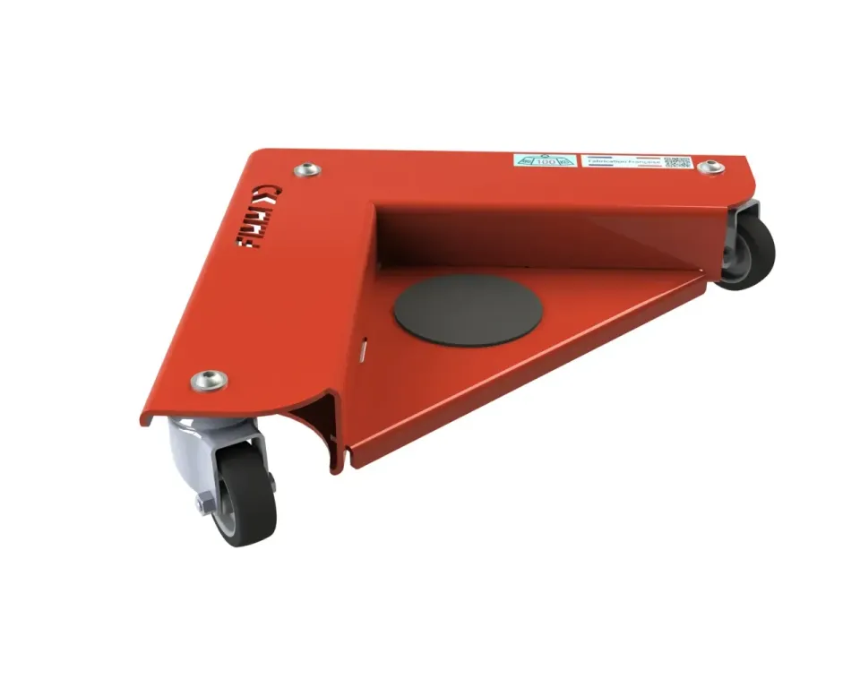 Fimm coins roulants acier 400 à 800 kg jeu de 4