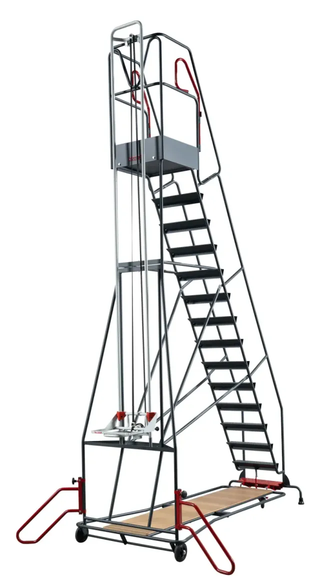 Fimm monte-charge escabeau 7 marches 30 kg