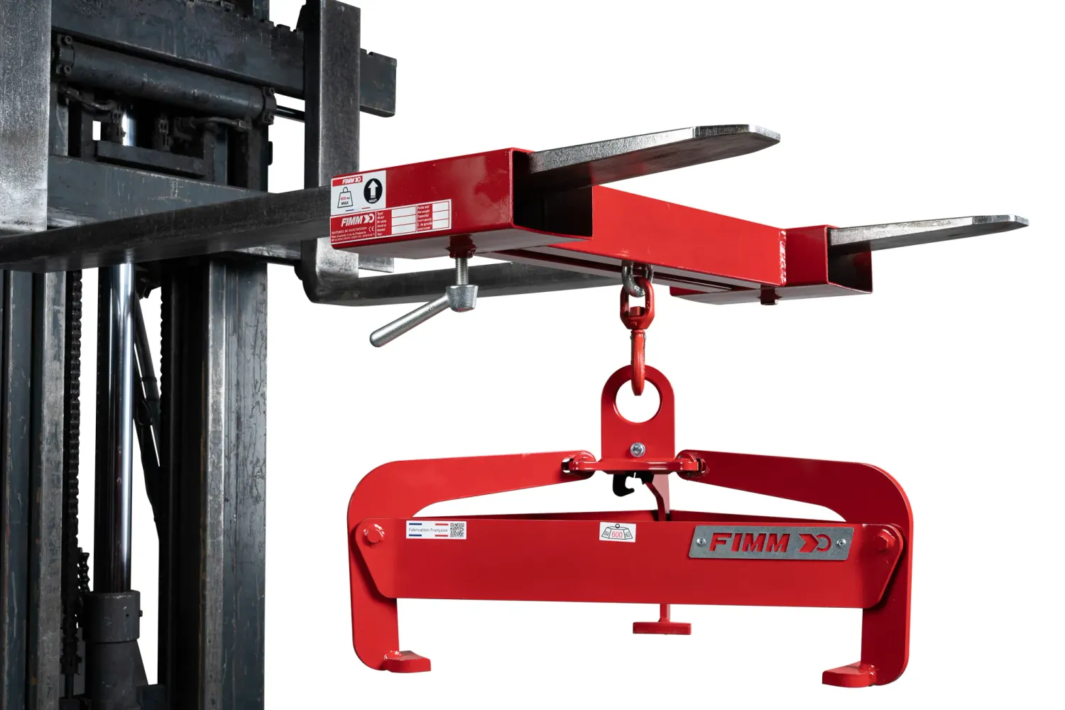 Fimm fourreau double 600 kg pour fûts 810 mm