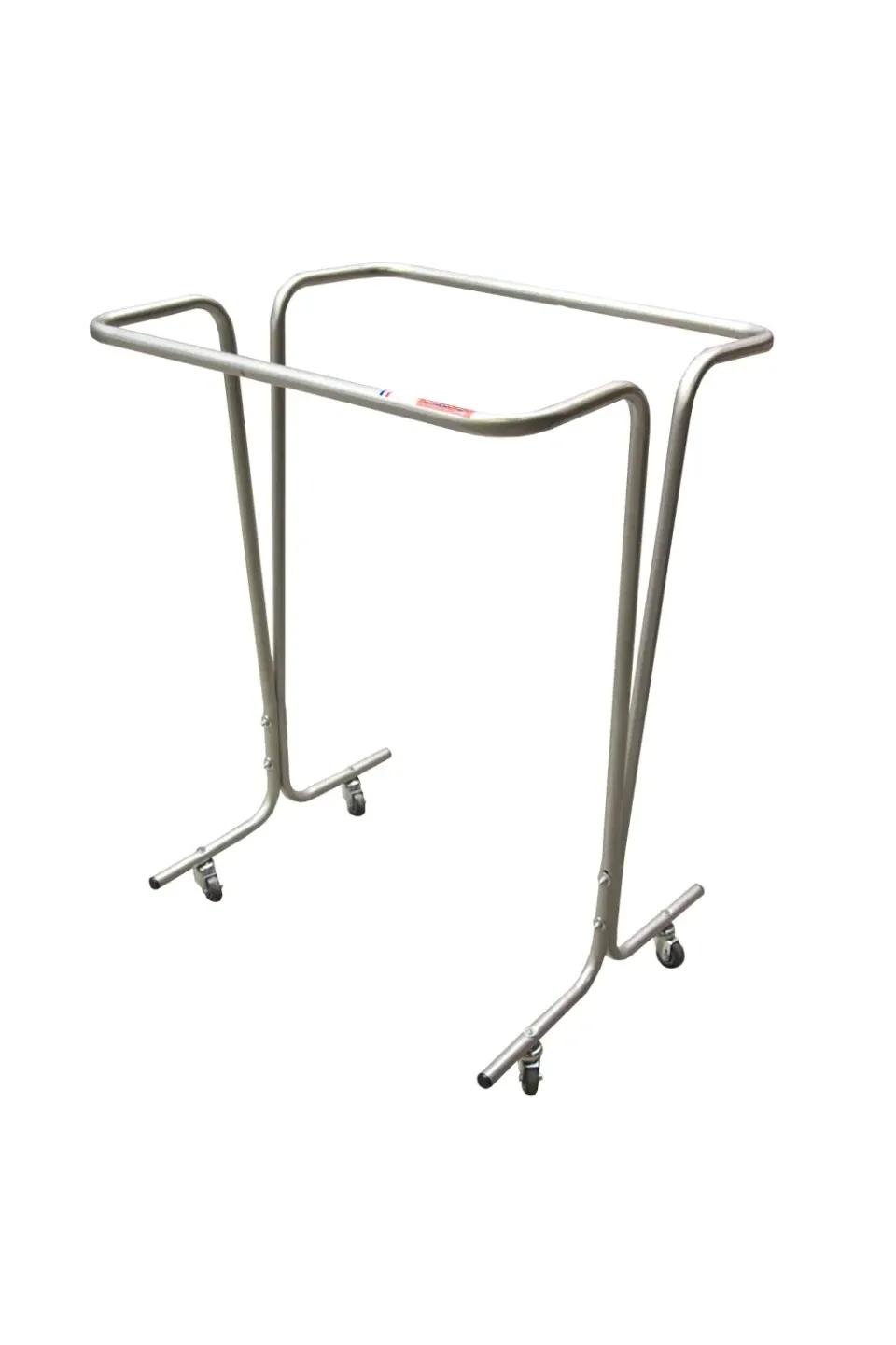 Fimm Porte-poubelle mobile 330 L acier 6 kg