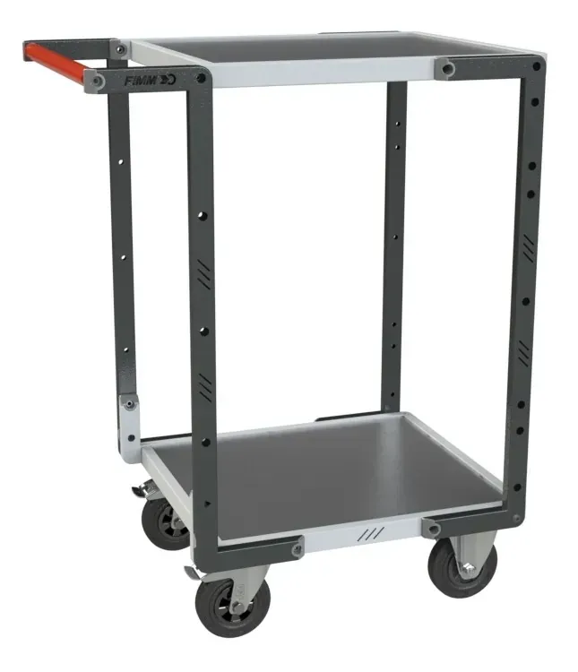 Fimm servante flatpack 2 plateaux tôle 250 kg