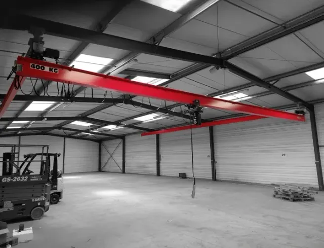 LIFTOP pont roulant suspendu sur mesure atelier