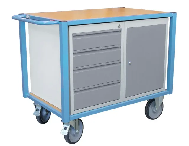 Fimm Servante établi 4 tiroirs porte 500 kg