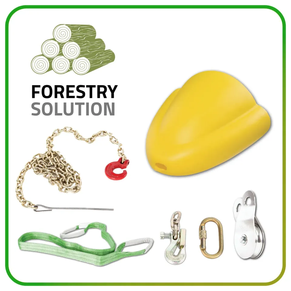 Portable Winch kit accessoires forestiers treuil cône débusquage