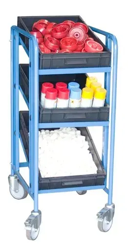 Fimm servante plateaux inclinables 250 kg 3 bacs