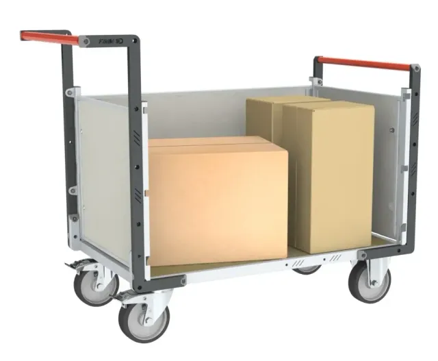 Fimm Chariot modulaire PP 500 kg 2 dossiers ridelle