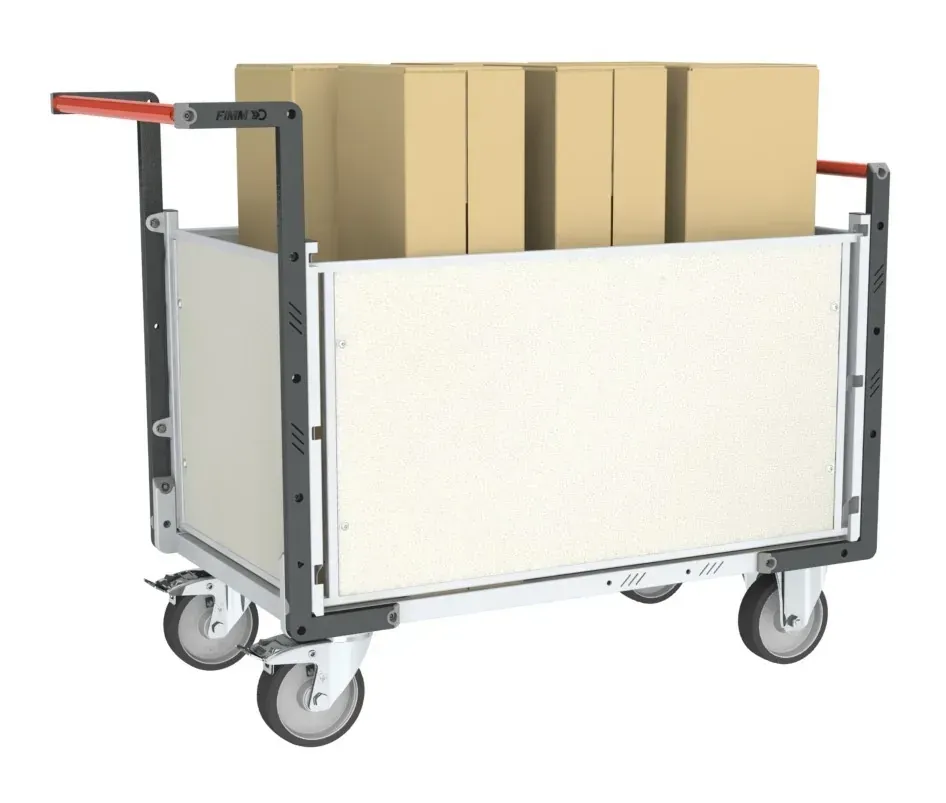 Fimm chariot PP alvéolaire 2 dossiers 2 ridelles 500 kg