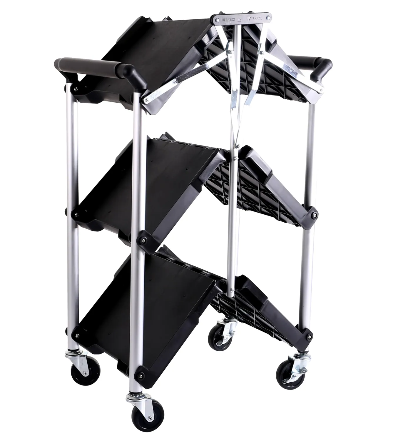 Pallit Chariot de Service 3 Niveaux desserte 75 kg 600x380 mm