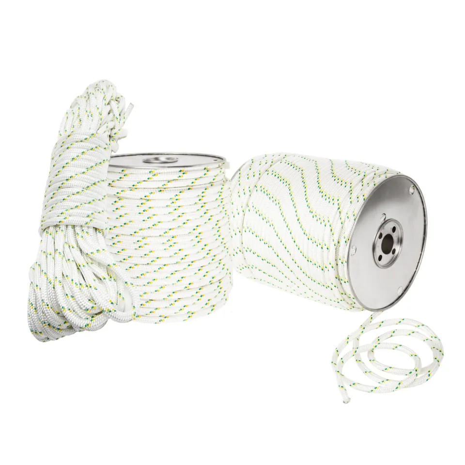 Portable Winch Corde Polyester 10 mm Double Tresse 50 m