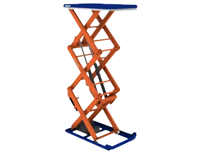 LIFTOP triple ciseaux table élévatrice verticale 5 tonnes