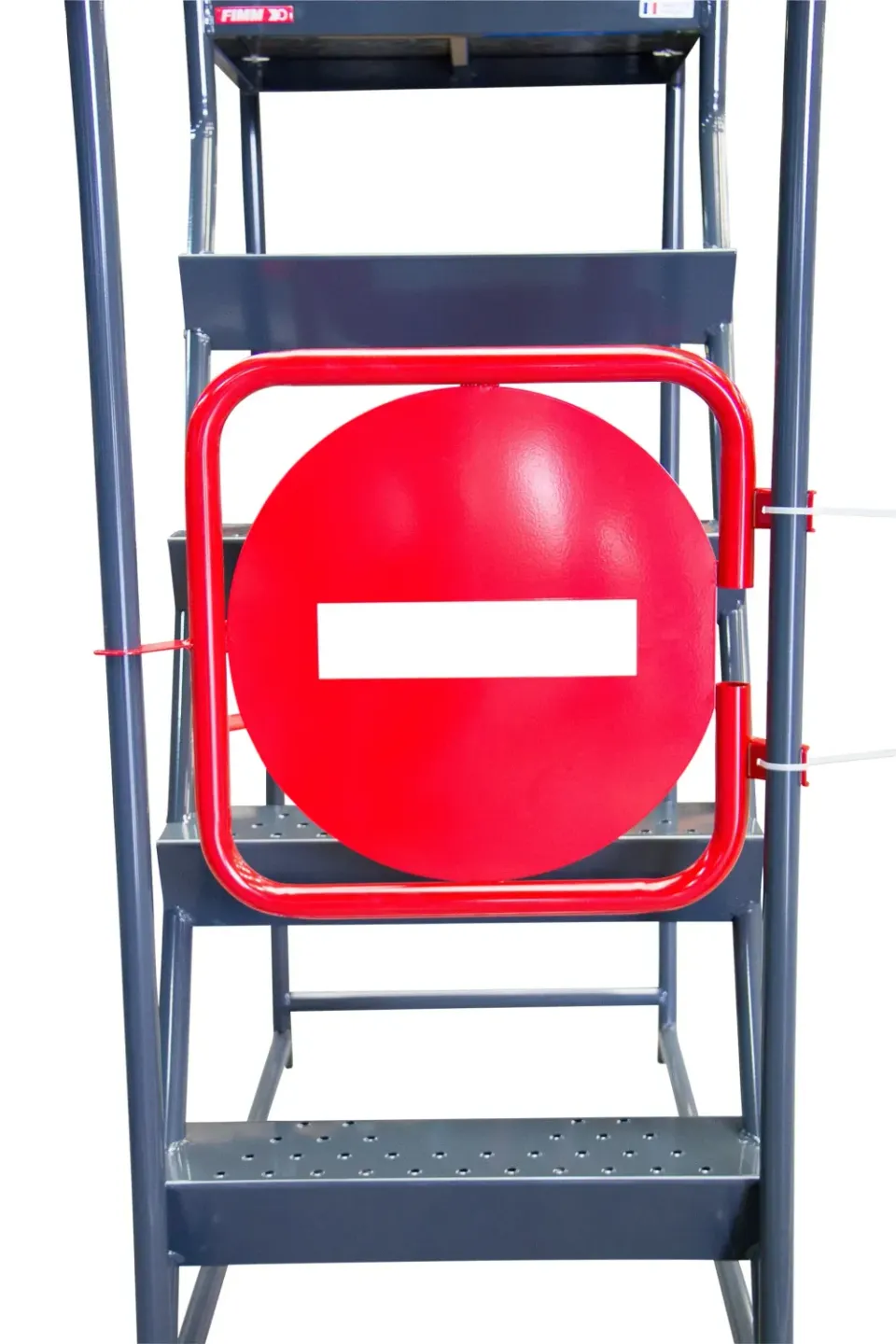 Fimm Porte sécurité escabeau plateforme sens interdit