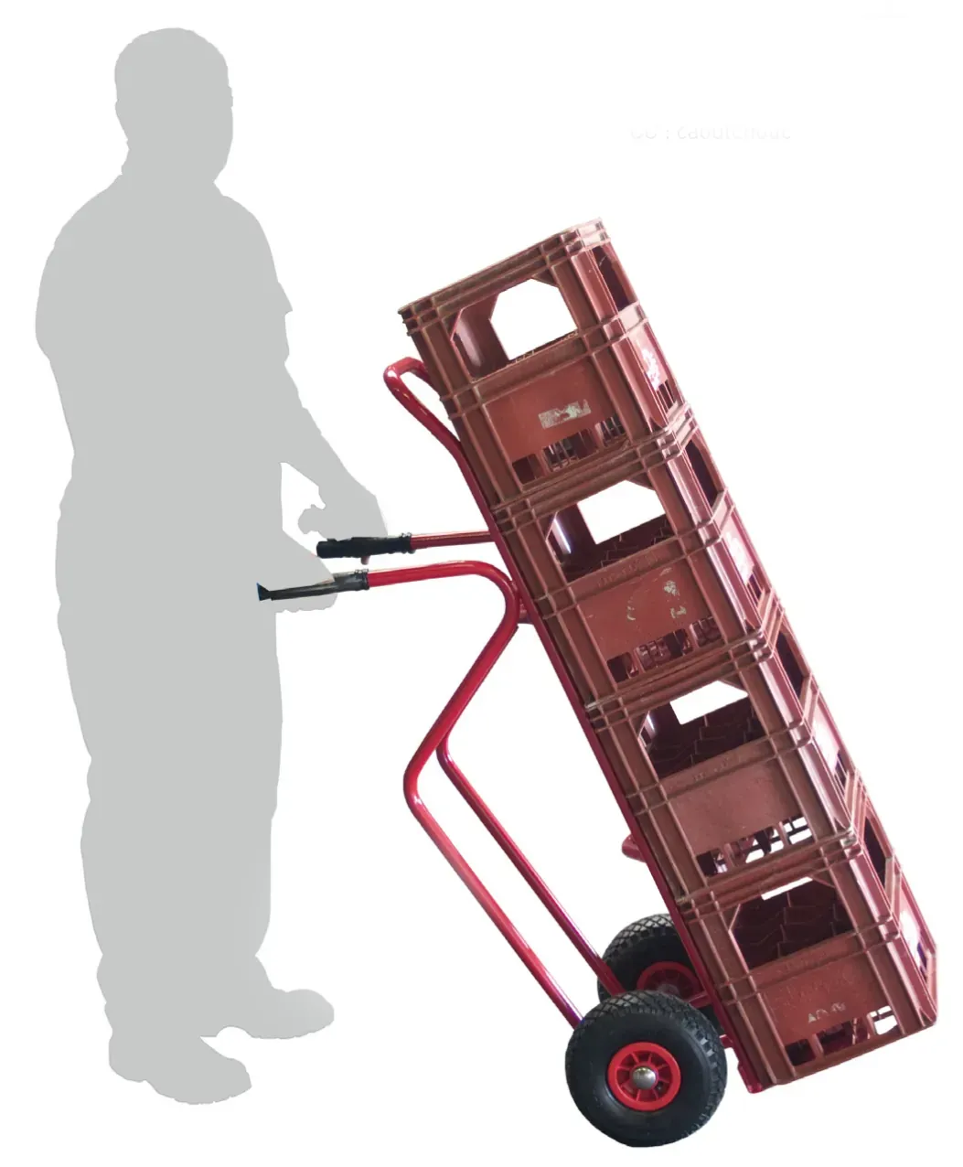 Fimm diable charges hautes 250 kg empilage 1310 mm
