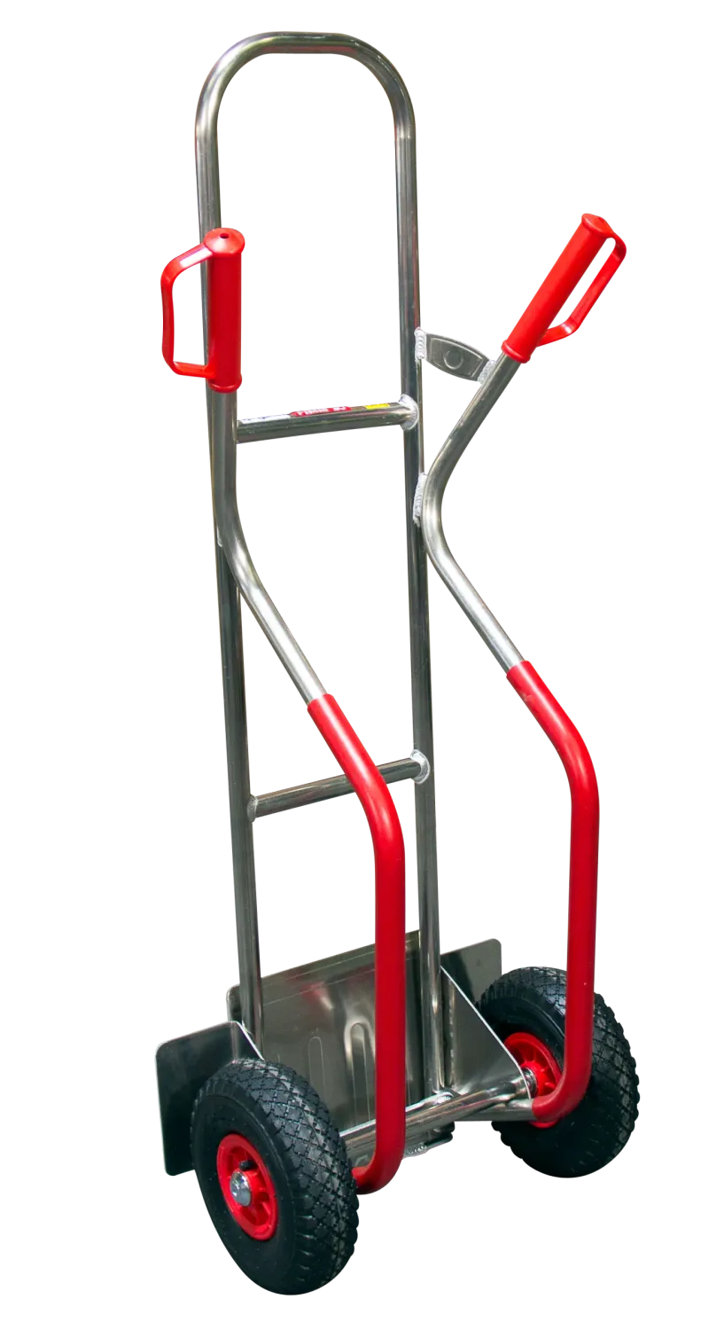 Fimm diable aluminium 200 kg bavette repliable patins 8,5 kg