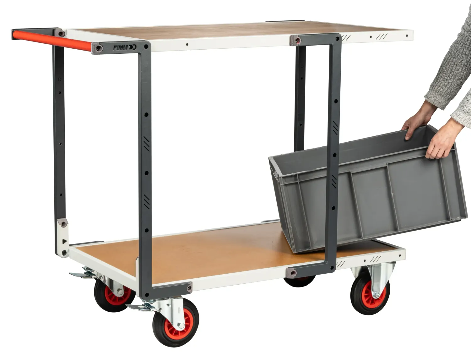 Fimm Servante Flatpack 2 plateaux médium 400 kg