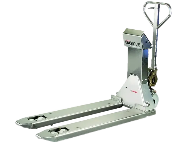 GS P 25 S4 transpalette manuel peseur 2,5 T électronique