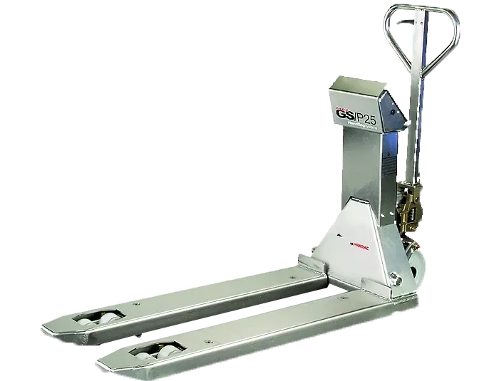 GS P 25 S4 transpalette manuel peseur 2,5 T électronique
