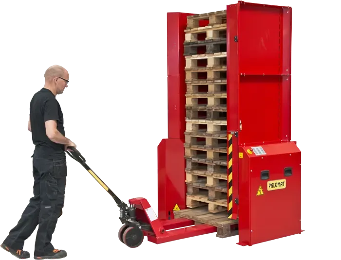 LIFTOP stockeur demi-palettes automatique 15 palettes