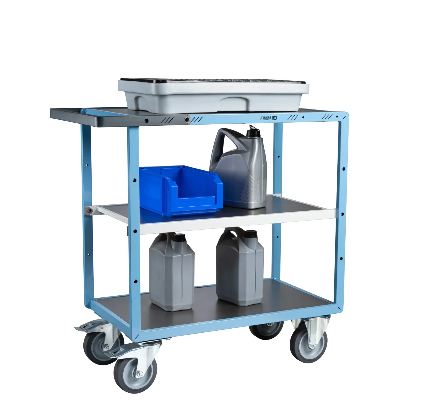 Fimm servante mécano-soudée 3 plateaux galva 400 kg