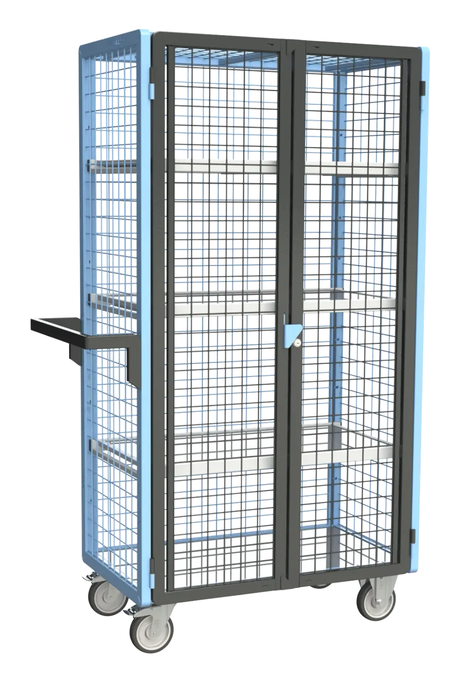 Fimm servante grillagée 4 côtés 3 étagères 500 kg
