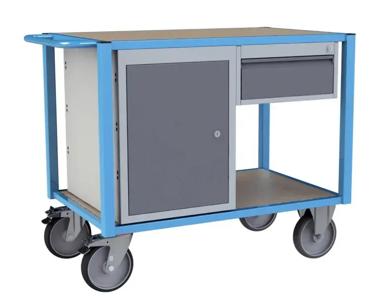 Fimm Servante établi 1 tiroir 1 porte 500 kg