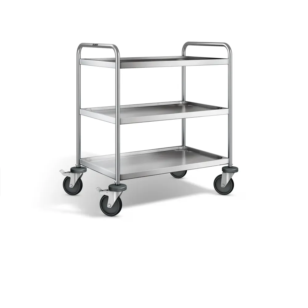 Fimm Inox 304 L desserte 3 plateaux 120 kg