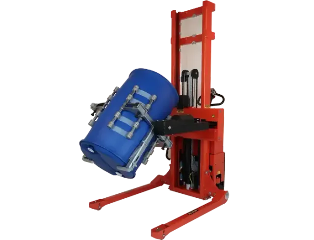 LIFTOP multi-fûts gerbeur retourneur électrique