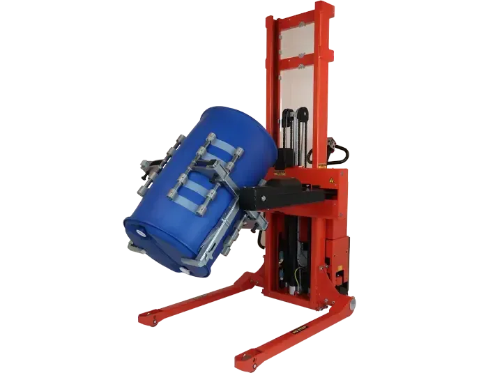 LIFTOP multi-fûts gerbeur retourneur électrique