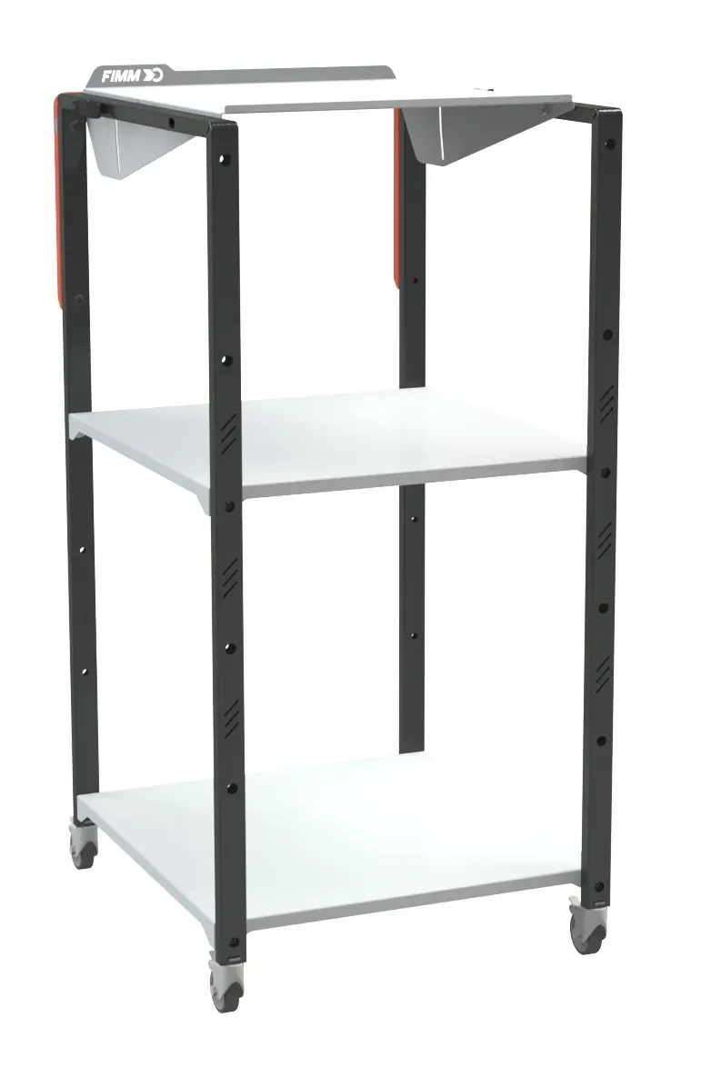 Fimm pupitre plan inclinable 2 étagères 150 kg