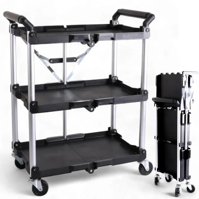 Pallit Chariot de Service 3 Niveaux desserte 75 kg 600x380 mm