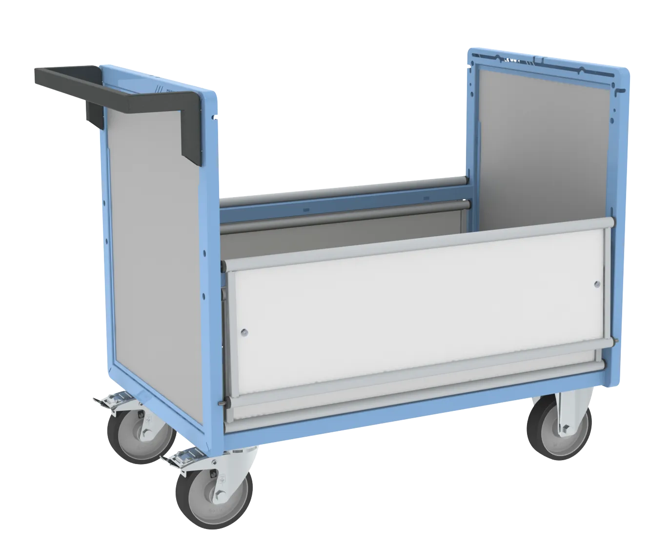 Fimm Chariot conteneur PP alvéolaire sans toit 500 kg