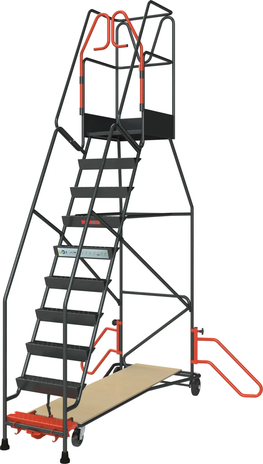 Fimm escabeau immobilisation auto 5-15 marches 150 kg