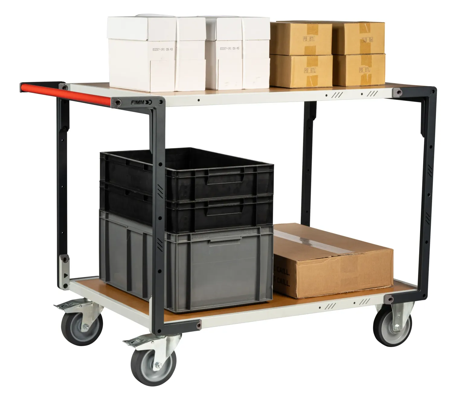Fimm Servante Flatpack 2 plateaux médium 400 kg