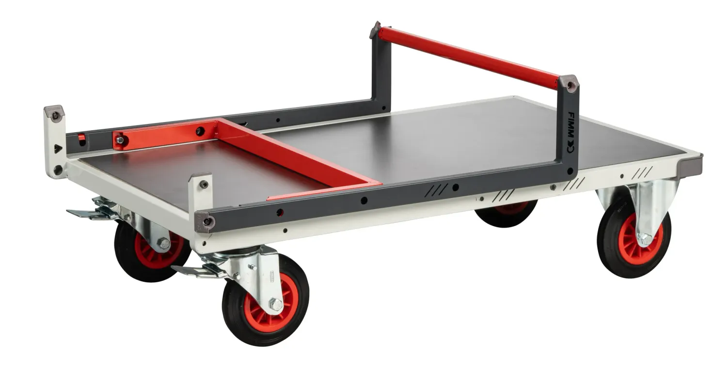 Fimm chariot dossier repliable tôle galva 400 kg frein