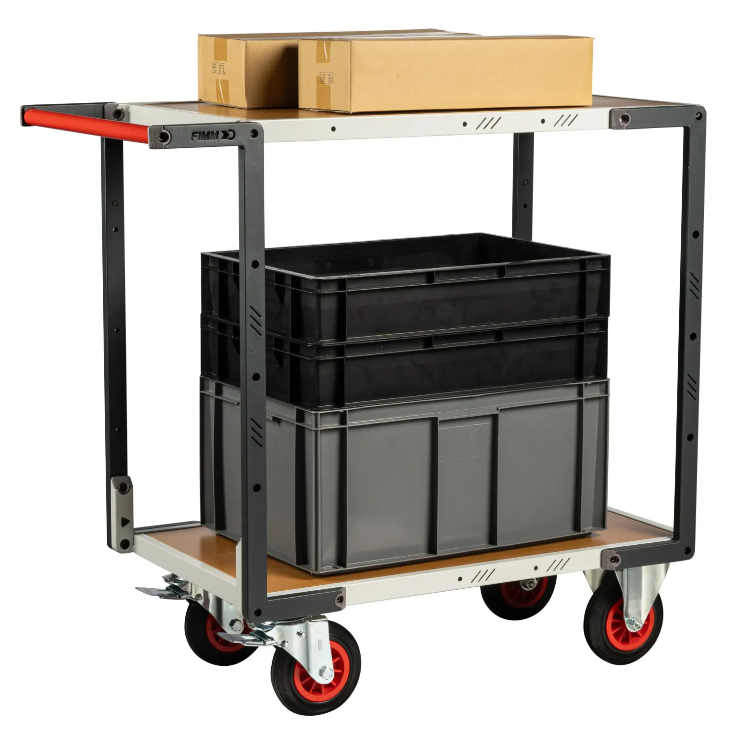 Fimm Servante Flatpack 2 plateaux médium 400 kg