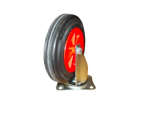 Fimm 4 roues caoutchouc Ø160 pivotantes frein