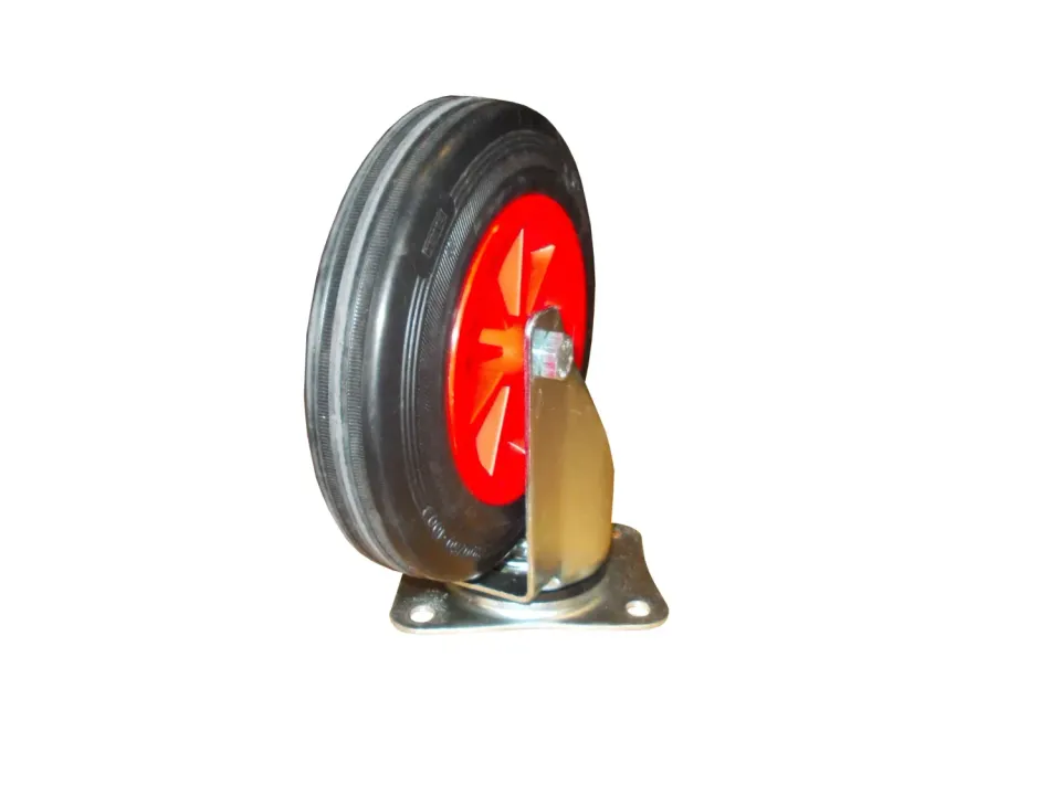 Fimm 4 roues caoutchouc Ø160 pivotantes frein