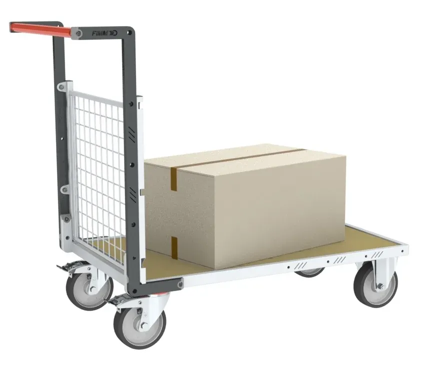 Fimm grillagé 1 dossier plateau bois chariot 500 kg