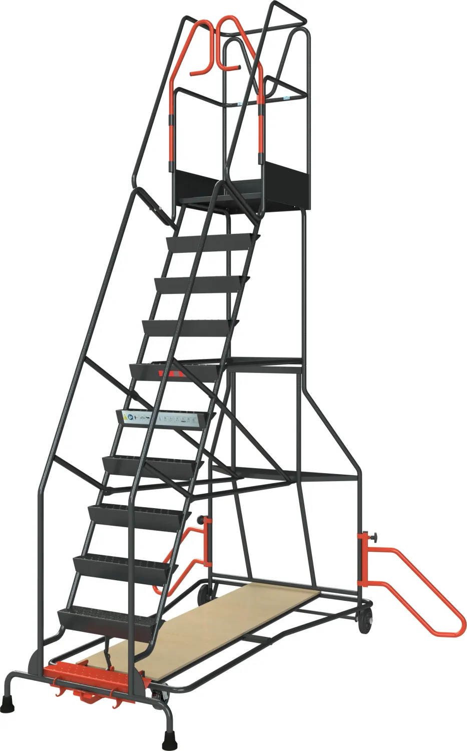 Fimm escabeau immobilisation auto 5-15 marches 150 kg