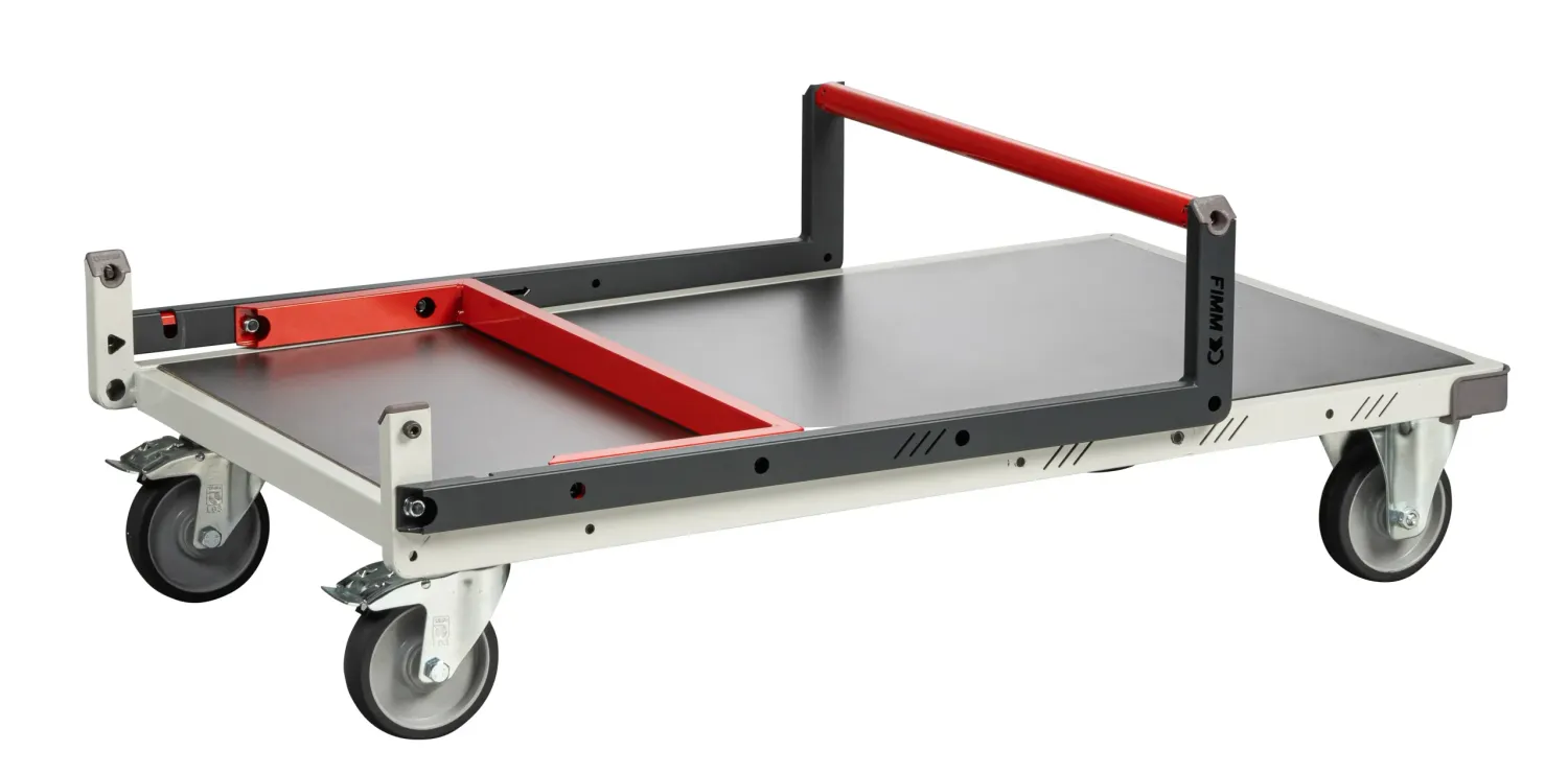 Fimm chariot dossier repliable 250 kg plateau galva