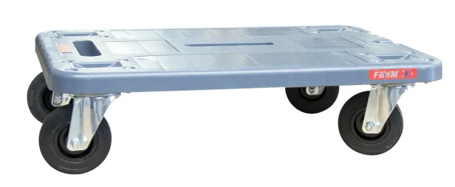 Fimm plateau roulant polypropylène sans rebord 500 kg