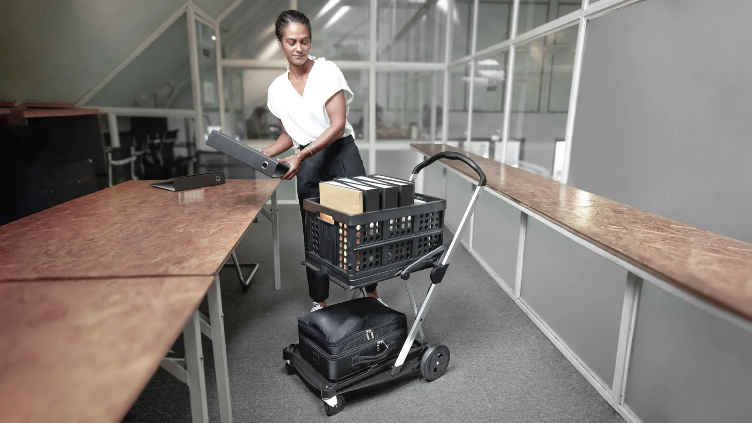 Fimm Clax 60 kg chariot pliant alu 6,9 kg