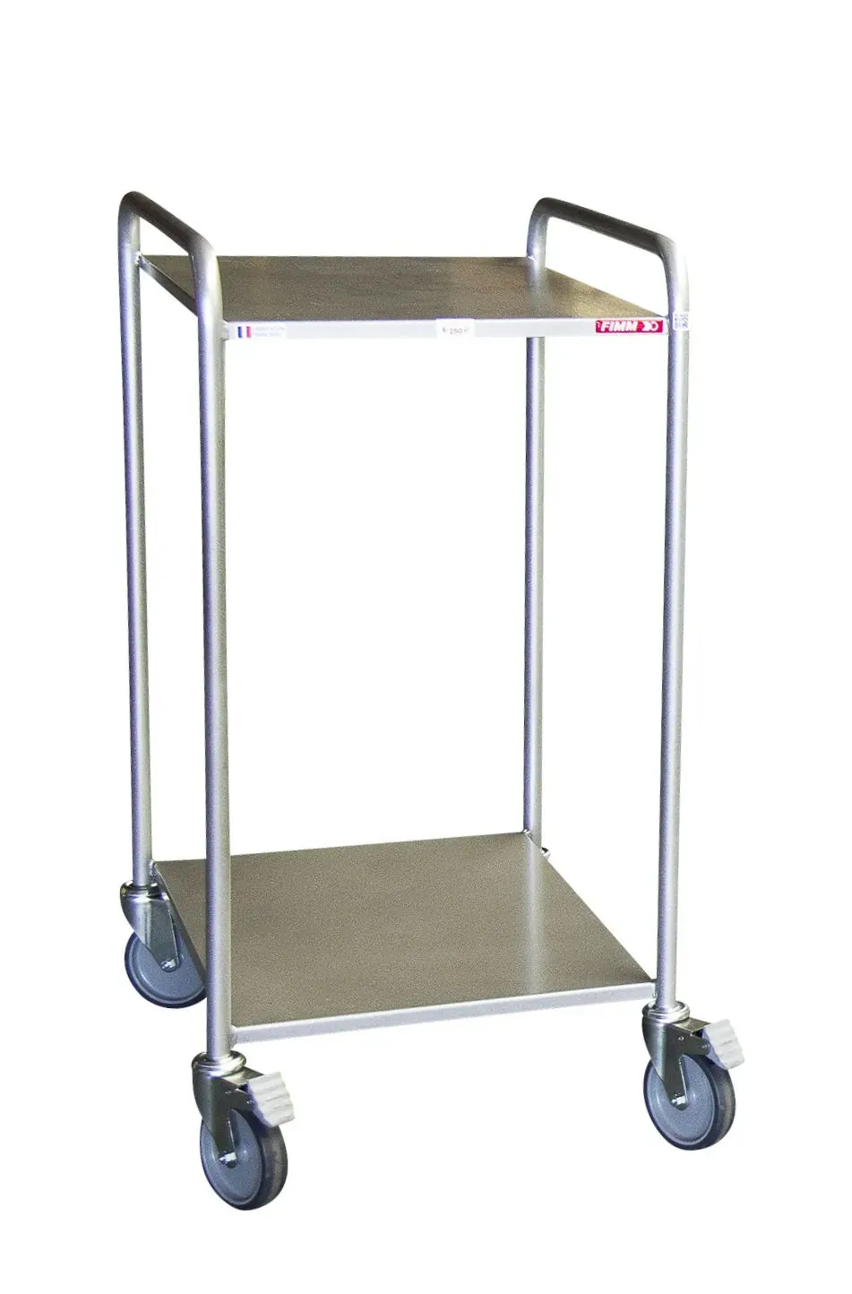 Fimm Desserte 2 plateaux tôle sans rebord 635x470 mm 250 kg