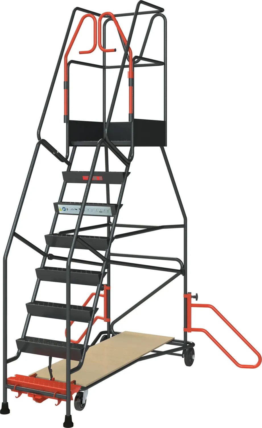 Fimm escabeau immobilisation auto 5-15 marches 150 kg