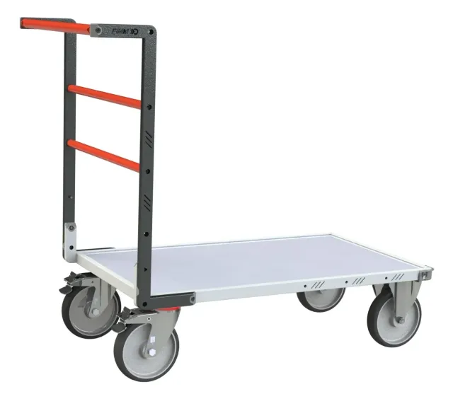 Fimm Chariot dossier fixe plateau bois 600 kg