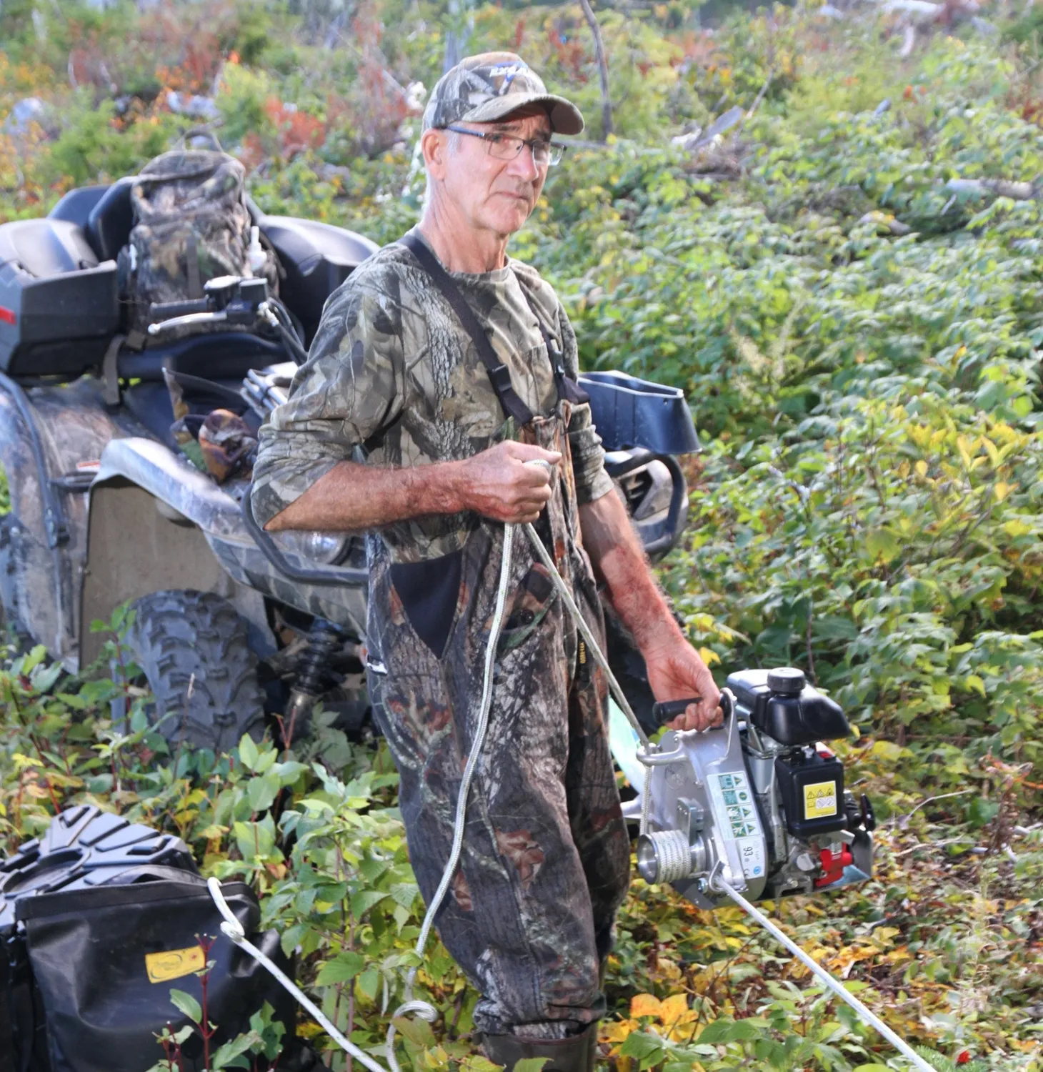 Portable Winch kit accessoires chasse treuil hors route