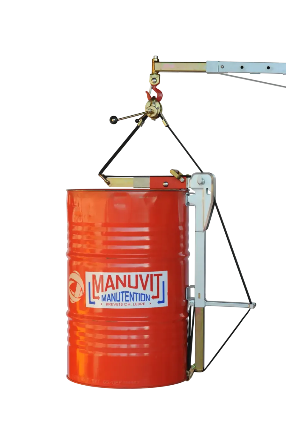 Fimm Roto-vit pince à fût basculement 350 kg 220 L