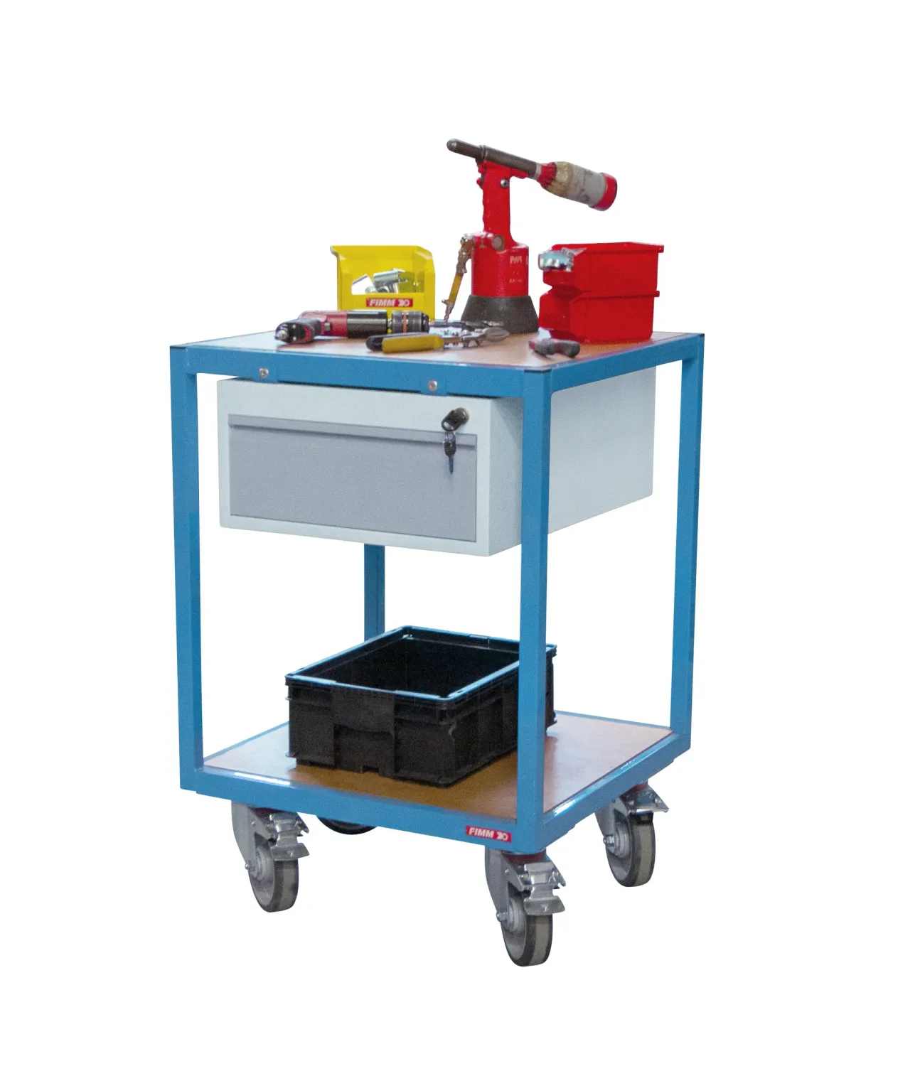 Fimm servante établi 1 tiroir 400 kg 625x605 mm
