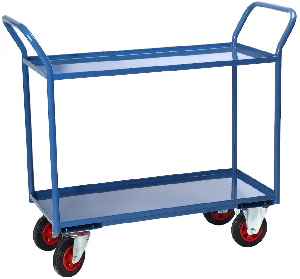 Fimm servante 2 plateaux tôle rebord 400 kg